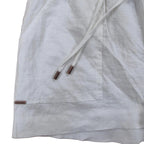 Ringers Western Womens Kinsley Linen Drawstring Shorts (225179RW)  White