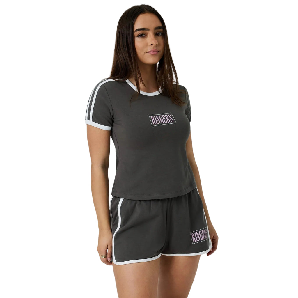 Ringers Western Womens Lolita Baby Shorts (225226RW)  Charcoal