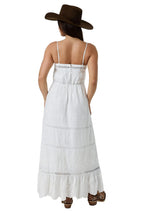 Ringers Western Womens Marisol Broderie Maxi Dress (225186RW)  White