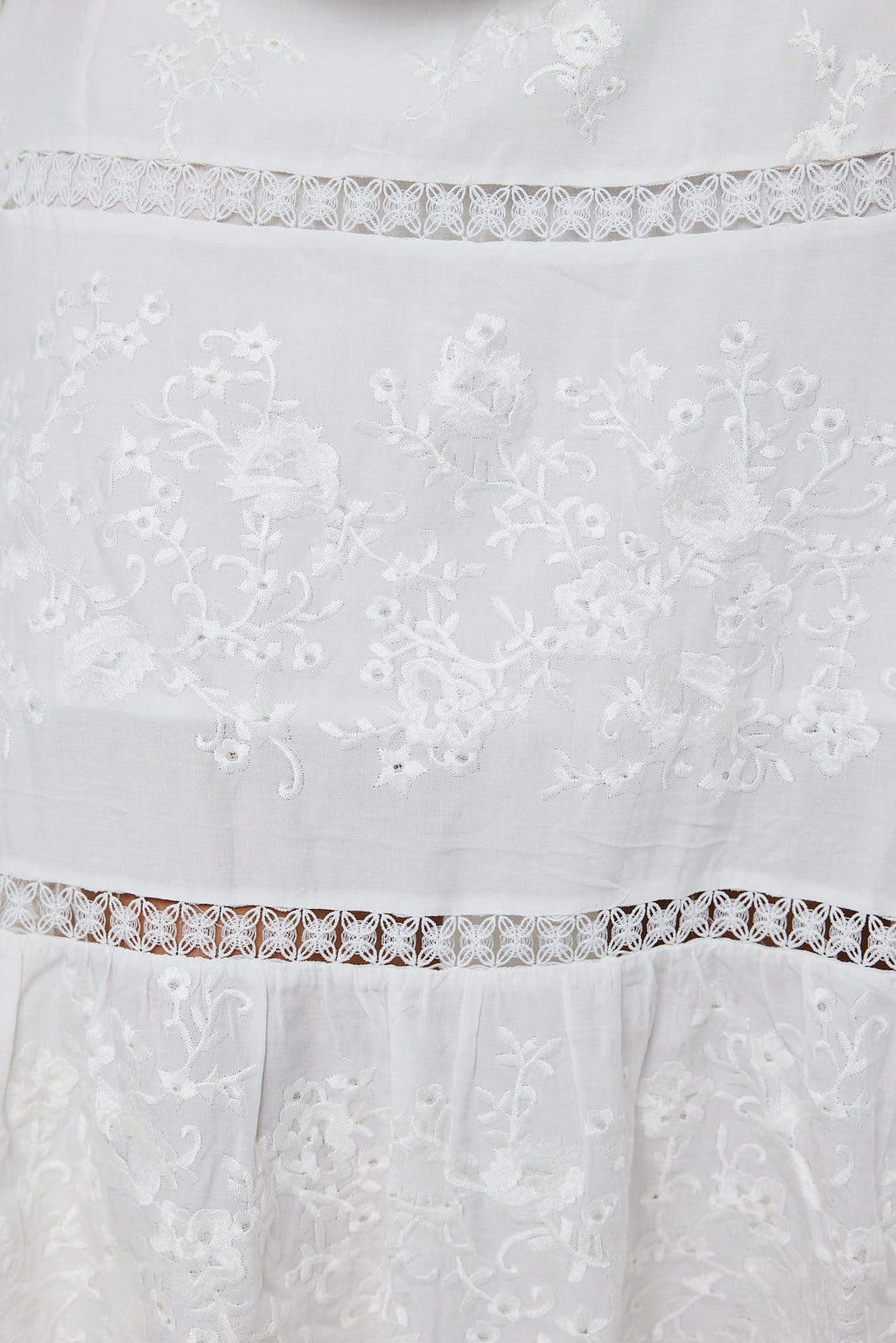 Ringers Western Womens Marisol Broderie Maxi Dress (225186RW)  White