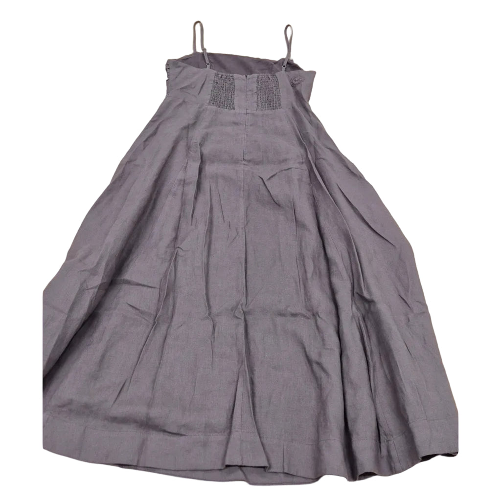 Ringers Western Womens Montanna Linen Midi Dress (225262RW)  Chocolate