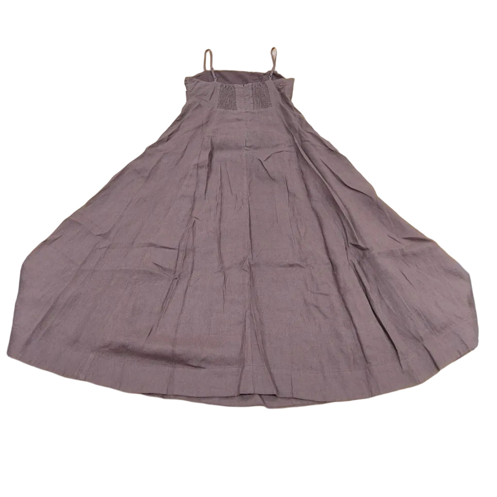 Ringers Western Womens Montanna Linen Midi Dress (225262RW)  Chocolate
