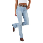 Ringers Western Womens Penny Rodeo High Rise Bootleg Jeans (222104RW) Vintage Light Blue