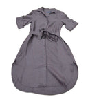 Ringers Western Womens Solene Linen Shirt Dress (225171RW)  Chocolate
