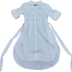 Ringers Western Womens Solene Linen Shirt Dress (225171RW)  White