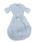 Ringers Western Womens Solene Linen Shirt Dress (225171RW)  White