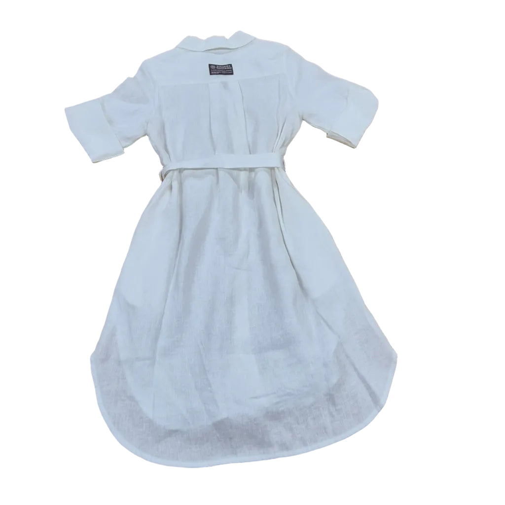 Ringers Western Womens Solene Linen Shirt Dress (225171RW)  White