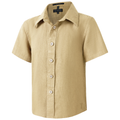 Ritemate Childrens Pilbara S/S Linen Shirt (RMPC151S) Desert