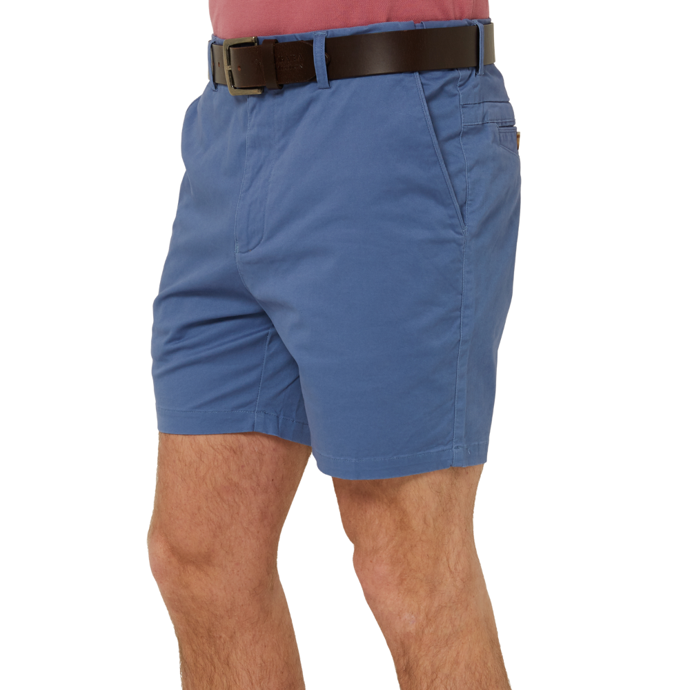 Ritemate Mens Pilbara Chino Shorts (RMPC172) Copen Blue