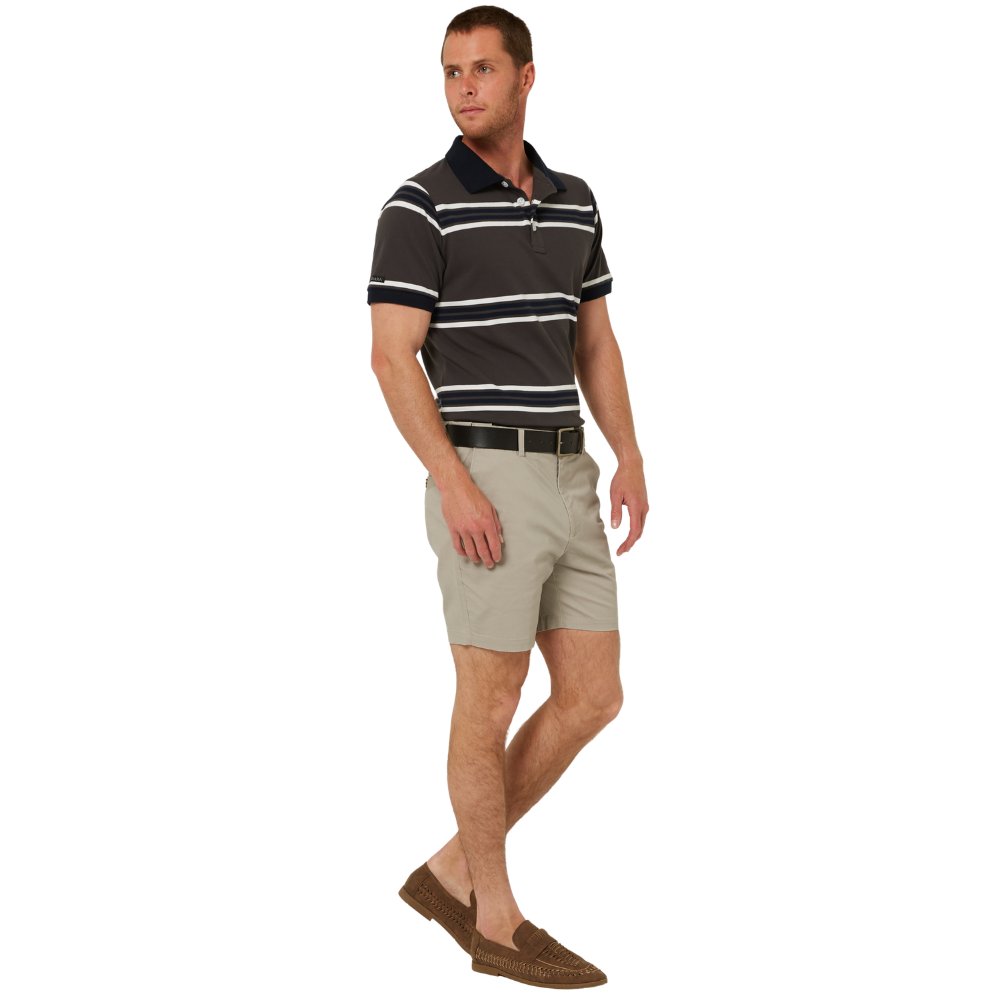 Ritemate Mens Pilbara Chino Shorts (RMPC172) Mushroom