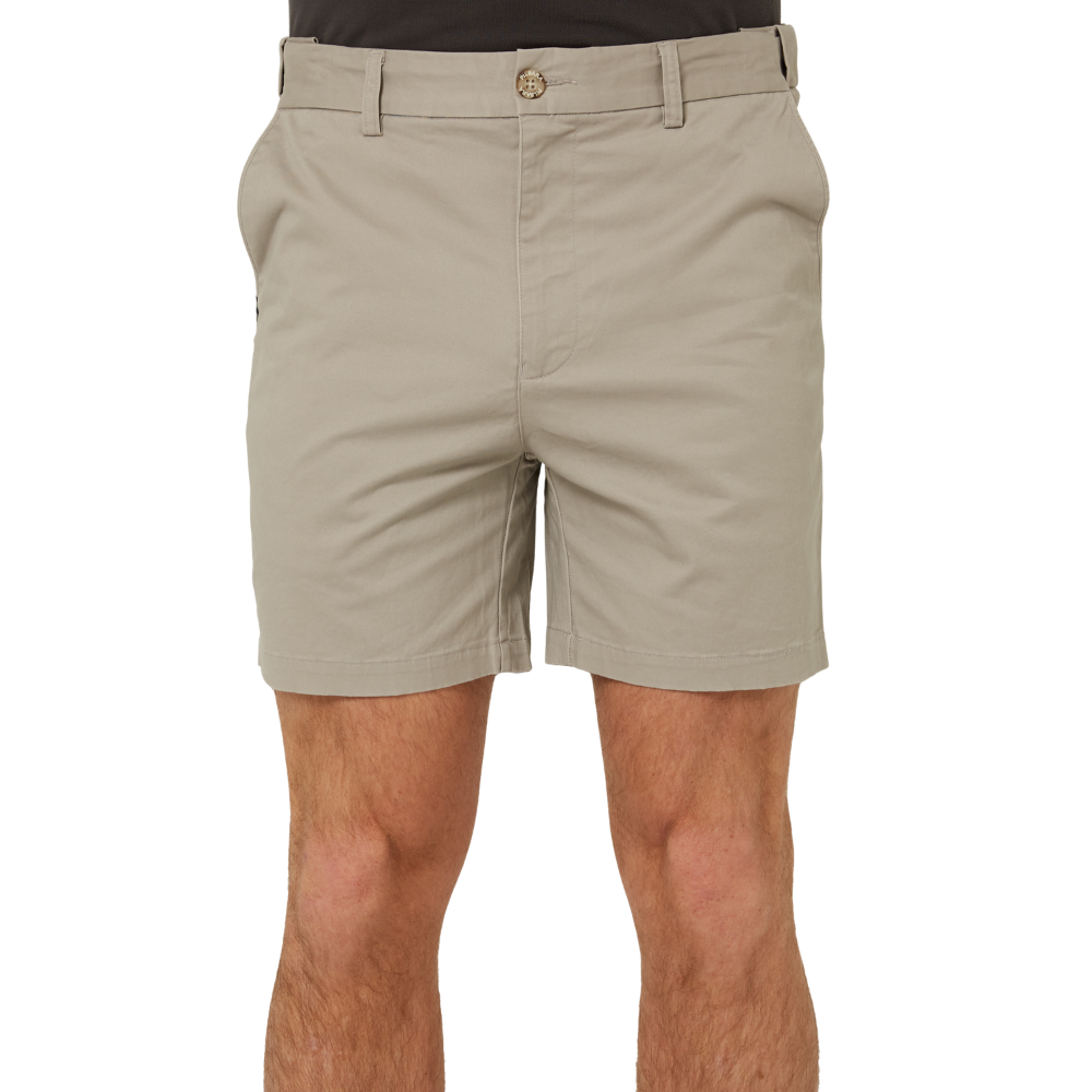 Ritemate Mens Pilbara Chino Shorts (RMPC172) Mushroom