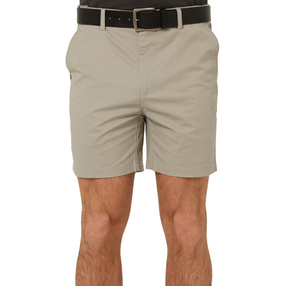 Ritemate Mens Pilbara Chino Shorts (RMPC172) Mushroom