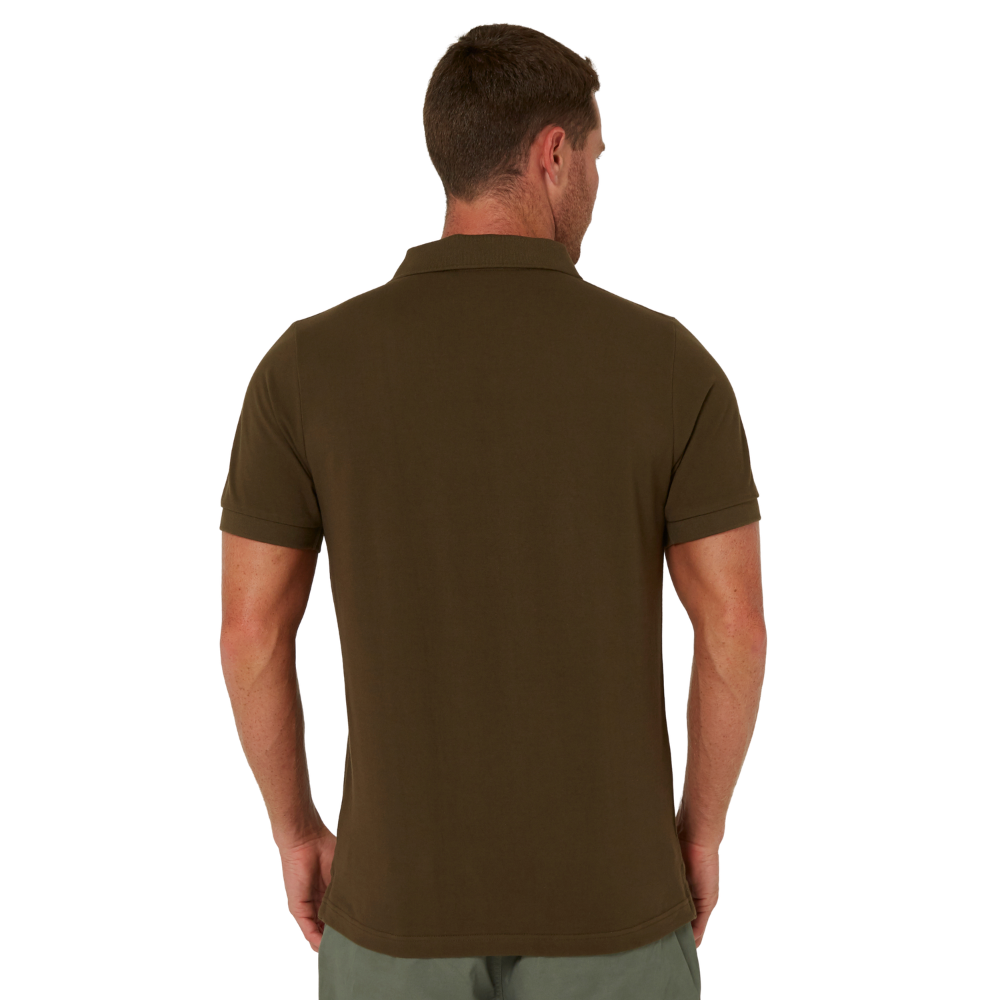 Ritemate Mens Pilbara Classic S/S Pocket Polo (RMPC156) Olive