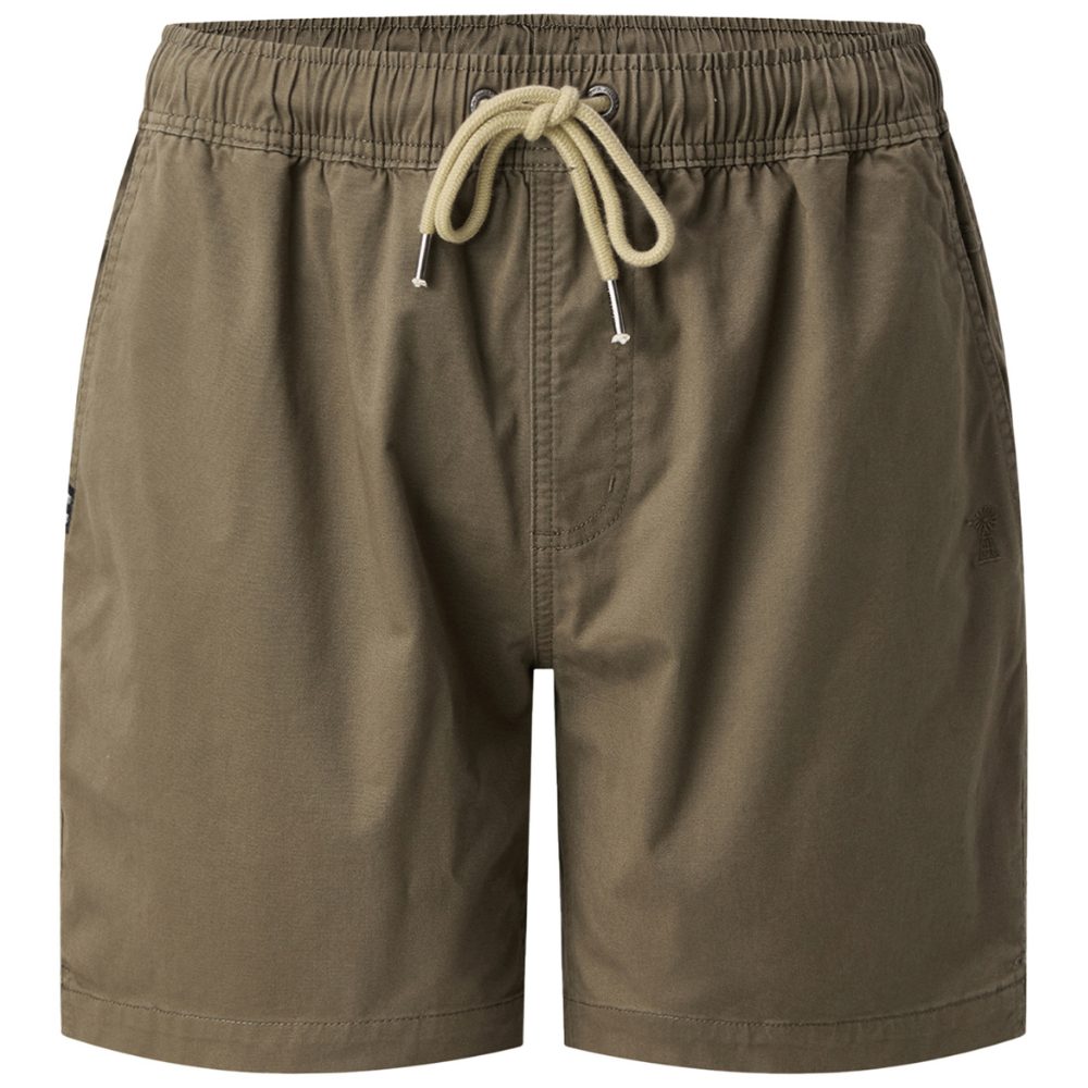 Ritemate Mens Pilbara Cotton Stretch Walk Shorts (RMPC121) Capers