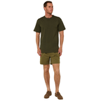 Ritemate Mens Pilbara Cotton Stretch Walk Shorts (RMPC121) Capers