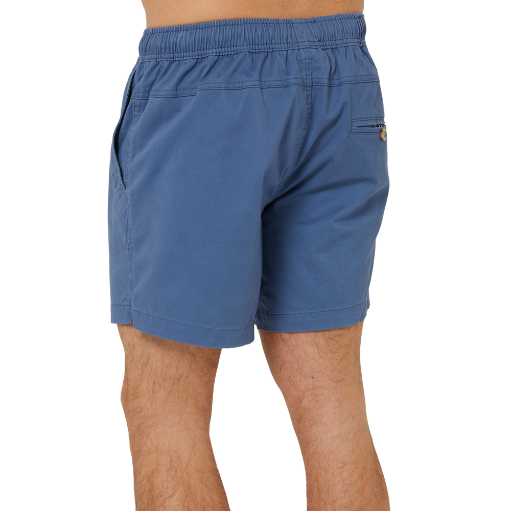 Ritemate Mens Pilbara Cotton Stretch Walk Shorts (RMPC121) Copen Blue