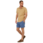 Ritemate Mens Pilbara Cotton Stretch Walk Shorts (RMPC121) Copen Blue