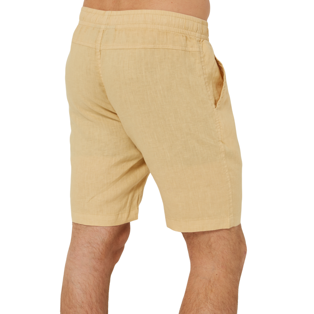 Ritemate Mens Pilbara Linen Shorts (RMPC078) Desert