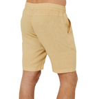 Ritemate Mens Pilbara Linen Shorts (RMPC078) Desert