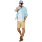 Ritemate Mens Pilbara Linen Shorts (RMPC078) Desert