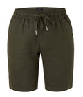 Ritemate Mens Pilbara Linen Shorts (RMPC078) Olive