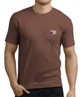 Ritemate Mens Pilbara Rope Riding S/S Tee (RMTC031) Brown