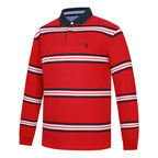 Ritemate Mens Pilbara Rugby (RMPC162) Crimson/Navy/White