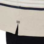Ritemate Mens Pilbara Rugby (RMPC162) Pumice Stone/Navy/White