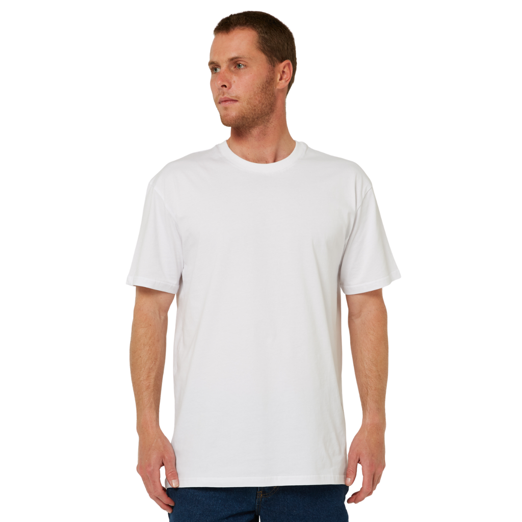 Ritemate Mens RMX Classic S/S Tee (RMPC224) White