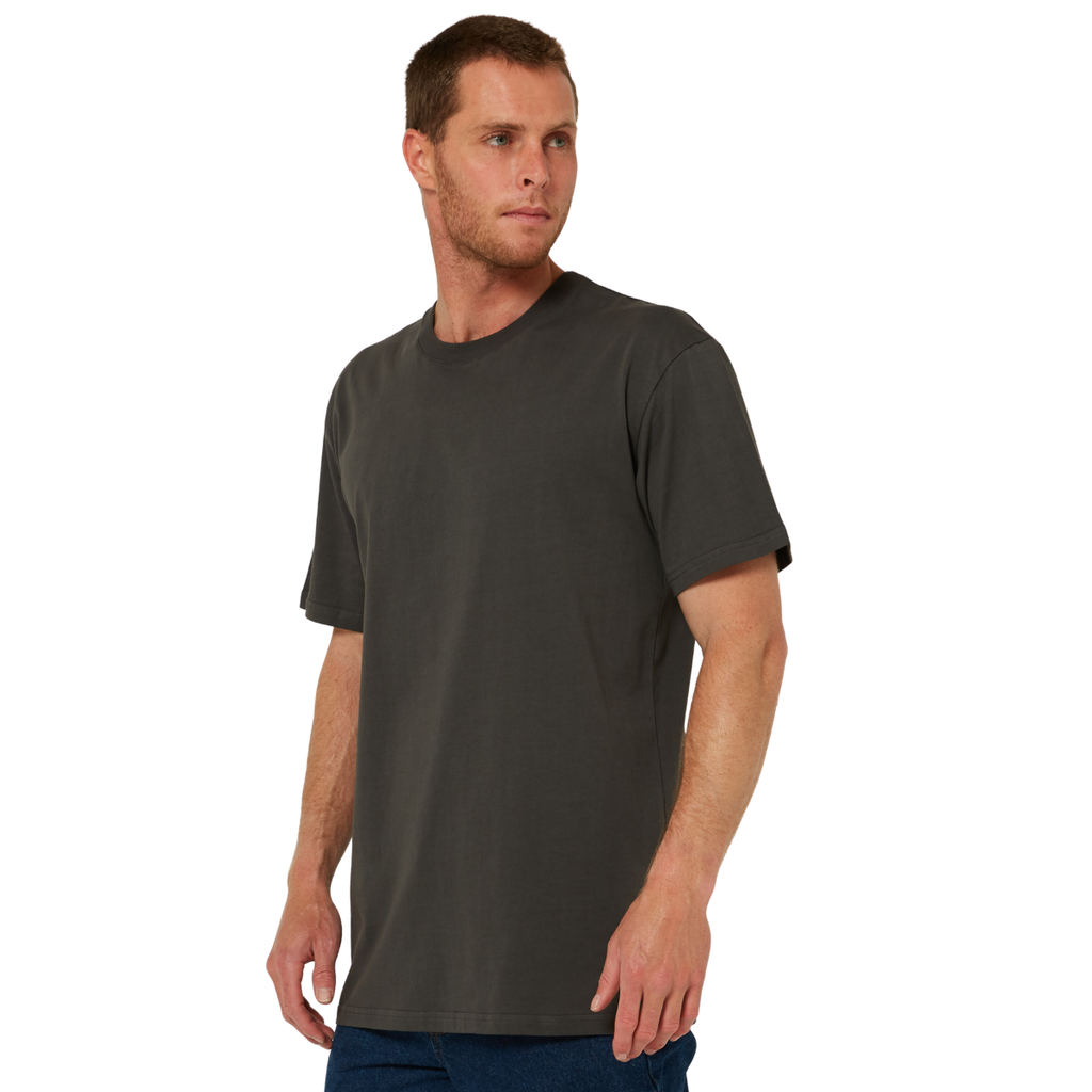 Ritemate Mens RMX Classic S/S Tee (RMPC224) Charcoal