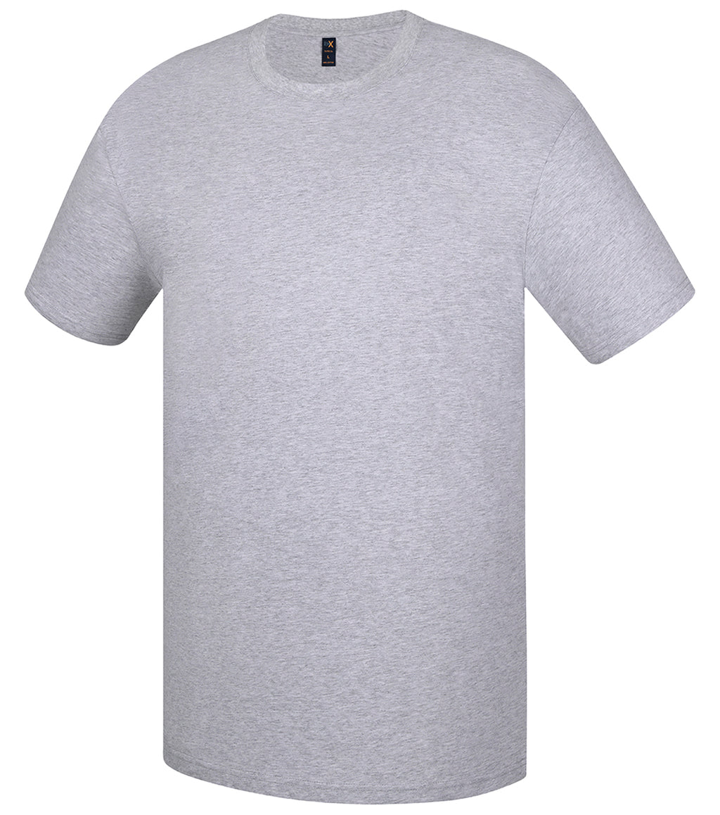 Ritemate Mens RMX Classic S/S Tee (RMPC224) Grey Marle