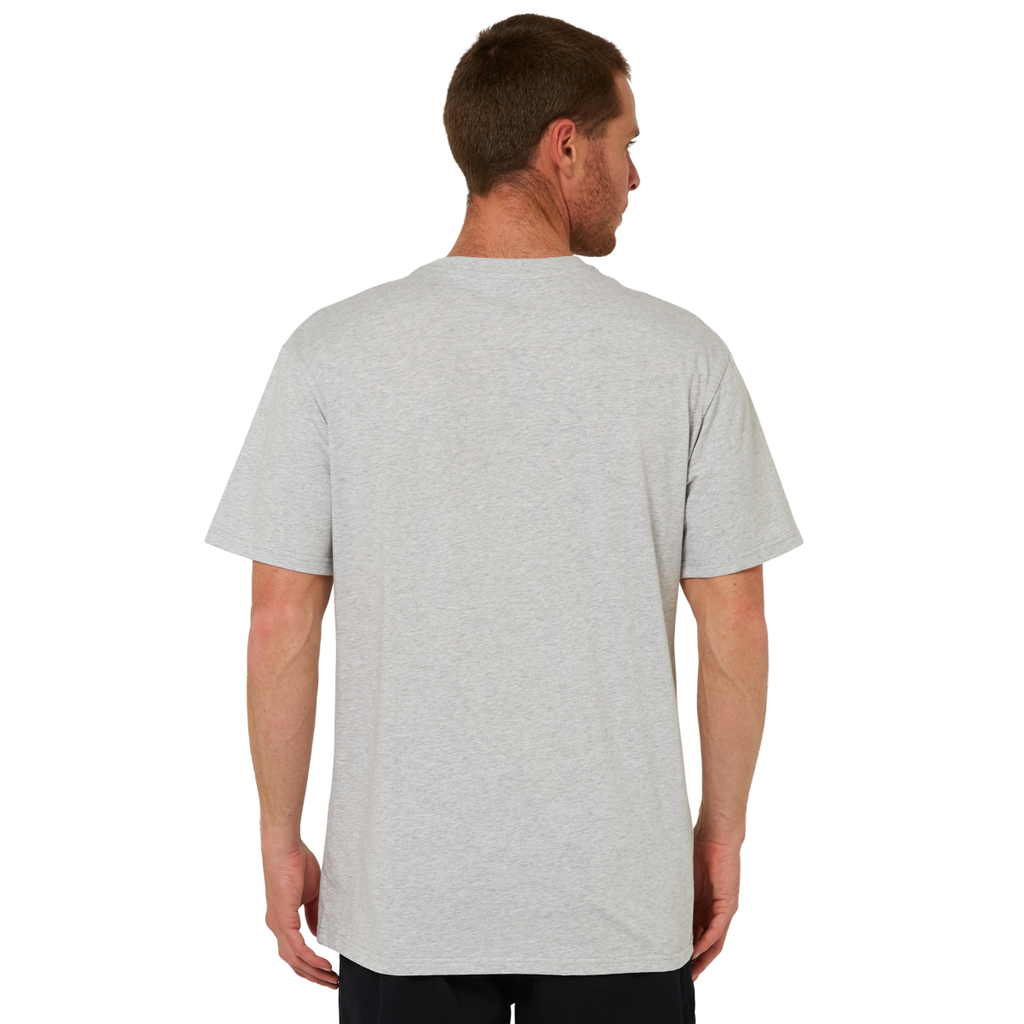 Ritemate Mens RMX Classic S/S Tee (RMPC224) Grey Marle