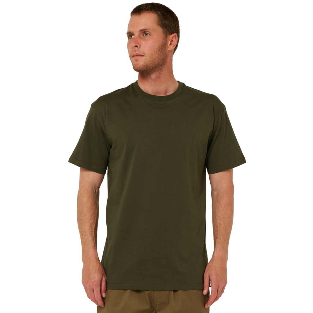 Ritemate Mens RMX Classic S/S Tee (RMPC224) Olive