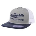 Ritemate  Pilbara Ball Park Cap (RMTC047) Charcoal Navy White