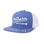 Ritemate  Pilbara Ball Park Cap (RMTC047) Mid Blue White
