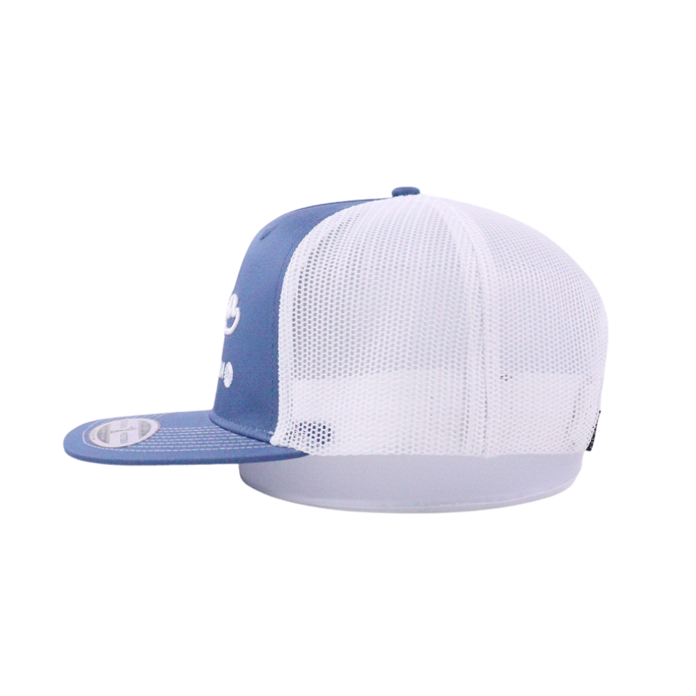 Ritemate  Pilbara Ball Park Cap (RMTC047) Mid Blue White