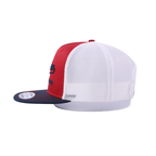 Ritemate  Pilbara Ball Park Cap (RMTC047) Red Navy White