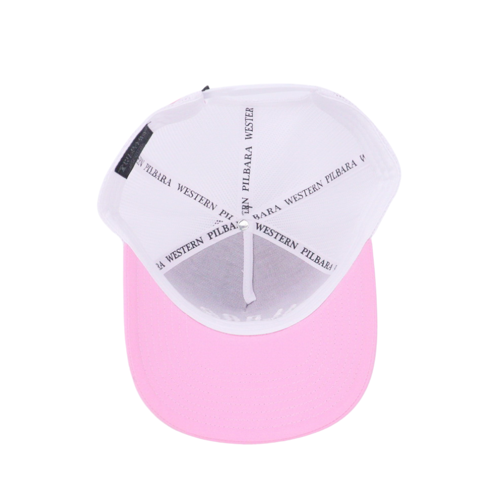 Ritemate Pilbara Classic Cap (RMTC044) Pink White