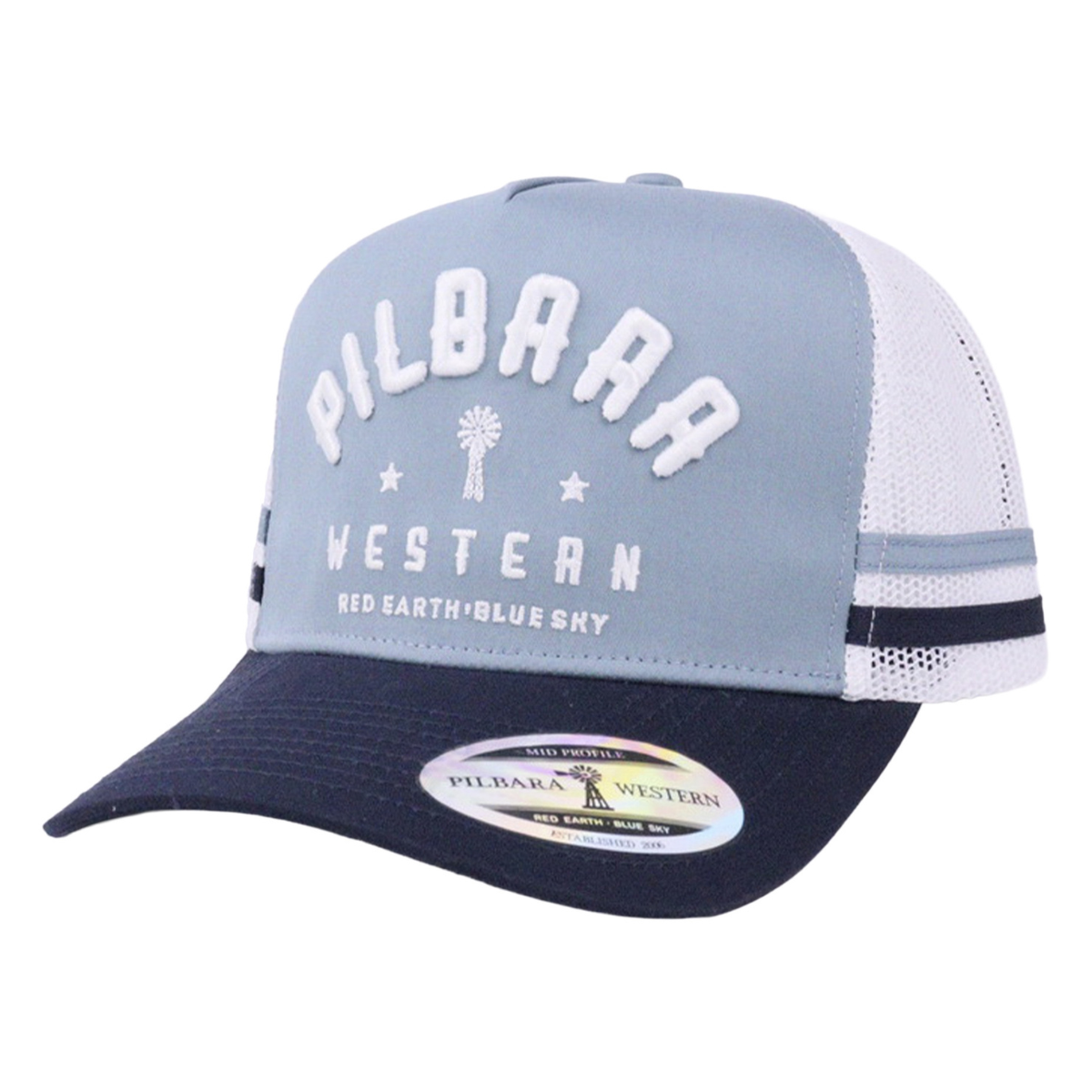 Ritemate  Pilbara Classic Cap (RMTC044) Slate Navy White