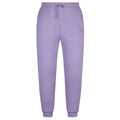 Ritemate Unisex Pilbara Modern Fit Fleece Trackpants (RMPC070) in Purple Rose feature an elastic waistband, drawstring, cuffed ankles, and a small windmill embroidery logo on the upper left thigh.
