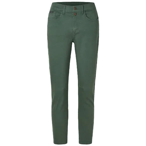 Ritemate Womens Pilbara Bella Cotton Stretch Capri Jeans (RMPC138) Finch