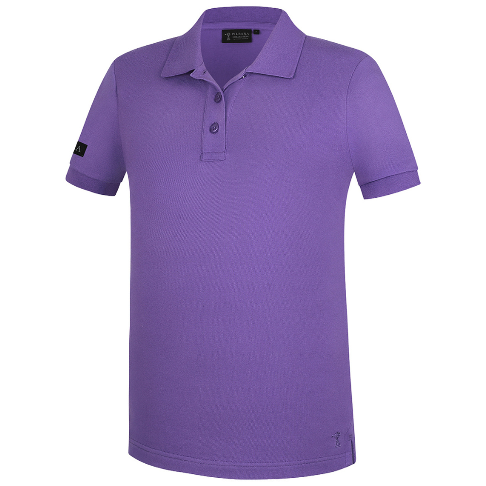 Ritemate Womens Pilbara Classic S/S Polo (RMPC020) Passion Flower