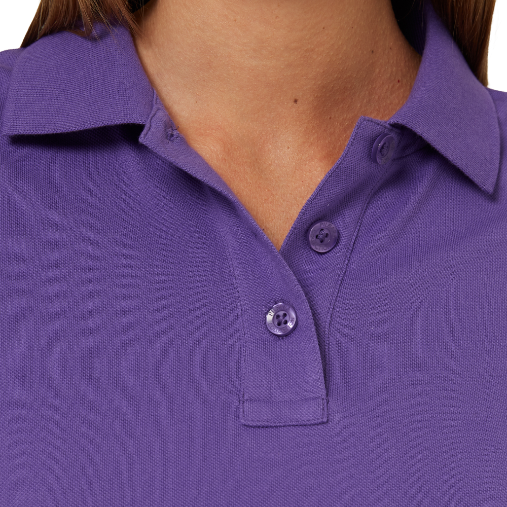 Ritemate Womens Pilbara Classic S/S Polo (RMPC020) Passion Flower