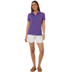 Ritemate Womens Pilbara Classic S/S Polo (RMPC020) Passion Flower
