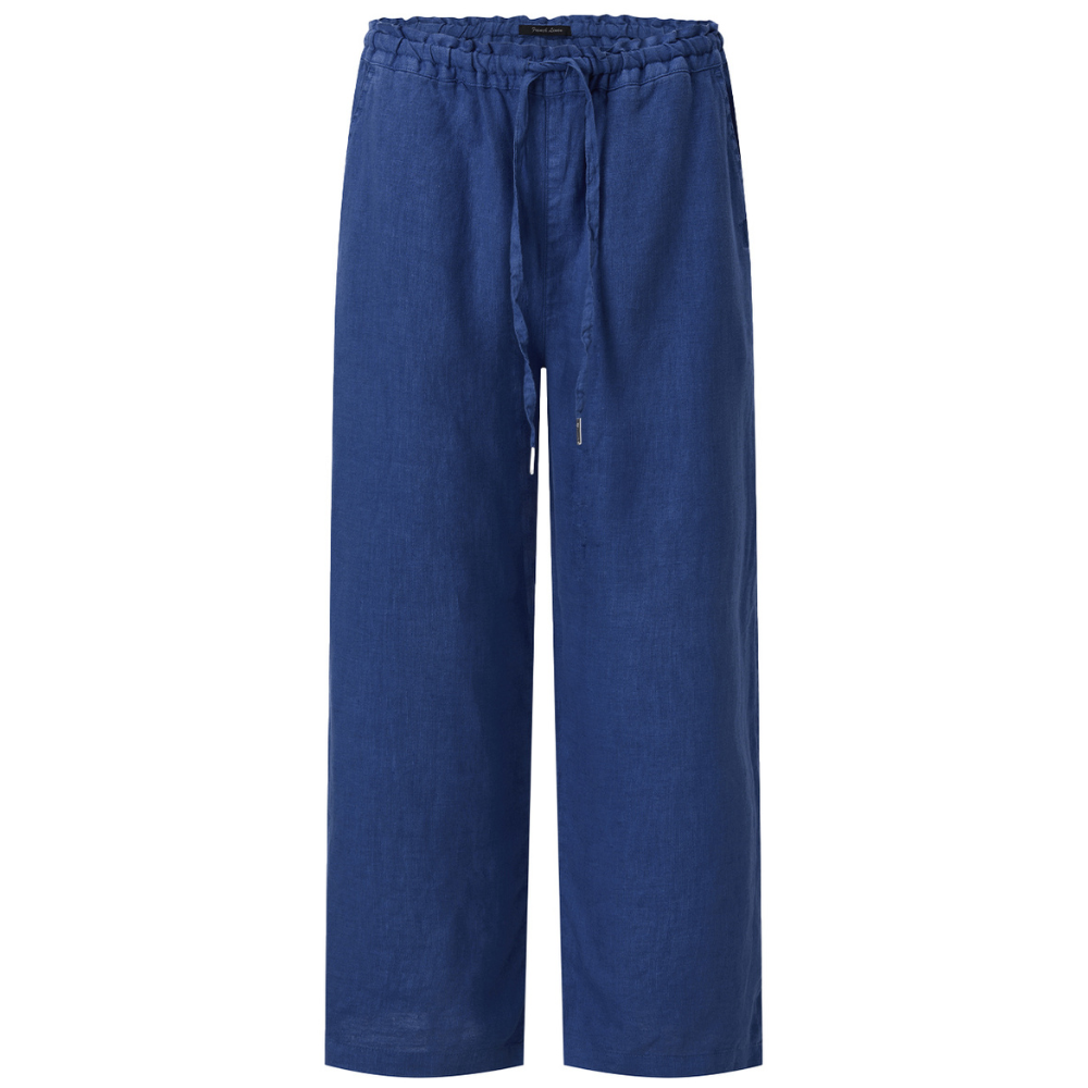 Ritemate Womens Pilbara Evelyn Linen Pants (RMPC094) Deep Blue