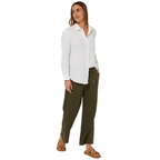 Ritemate Womens Pilbara Evelyn Linen Pants (RMPC094) Olive