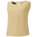 Ritemate Womens Pilbara Gabriella Linen Singlet (RMPC132) Desert