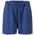Ritemate Womens Pilbara Olivia Linen Shorts (RMPC079) Deep Blue