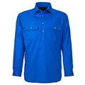 Ritemate Childrens Pilbara Closed Front Shirt (RM400CF) Cobalt Blue