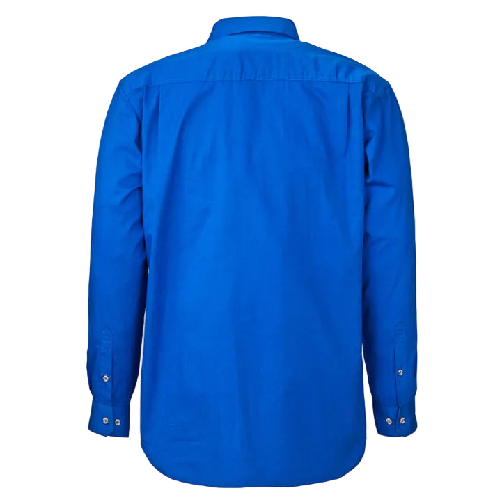 Ritemate Childrens Pilbara Closed Front Shirt (RM400CF) Cobalt Blue